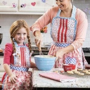 NWT Matilda Jane Hearts and Crafts Apron Set